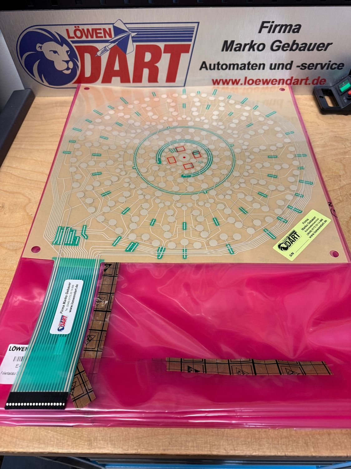 Original Löwen Dart Matrix