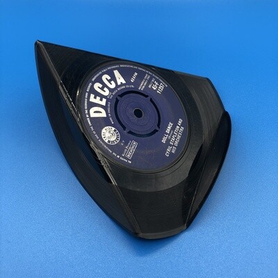 Upcycled Vinyl 7'' Single Phone Stand - 'Doll Dance' Cyril Stapleton and His Orchestra.