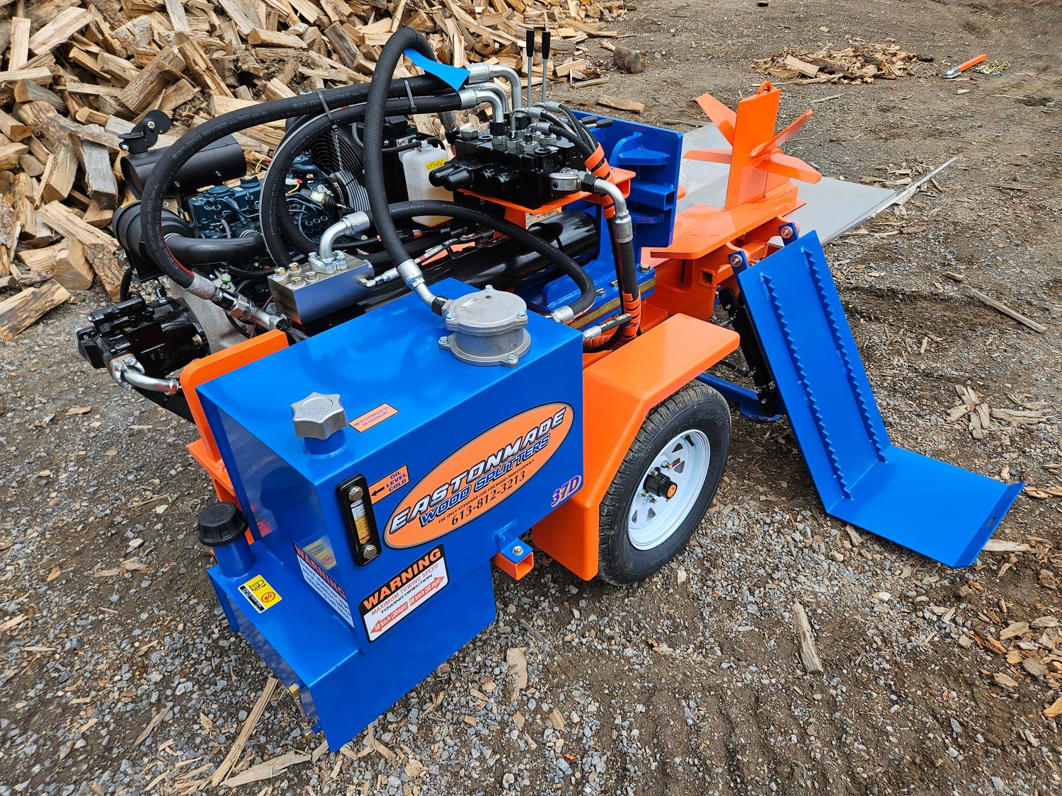 Eastonmade 37D Diesel Wood Splitter