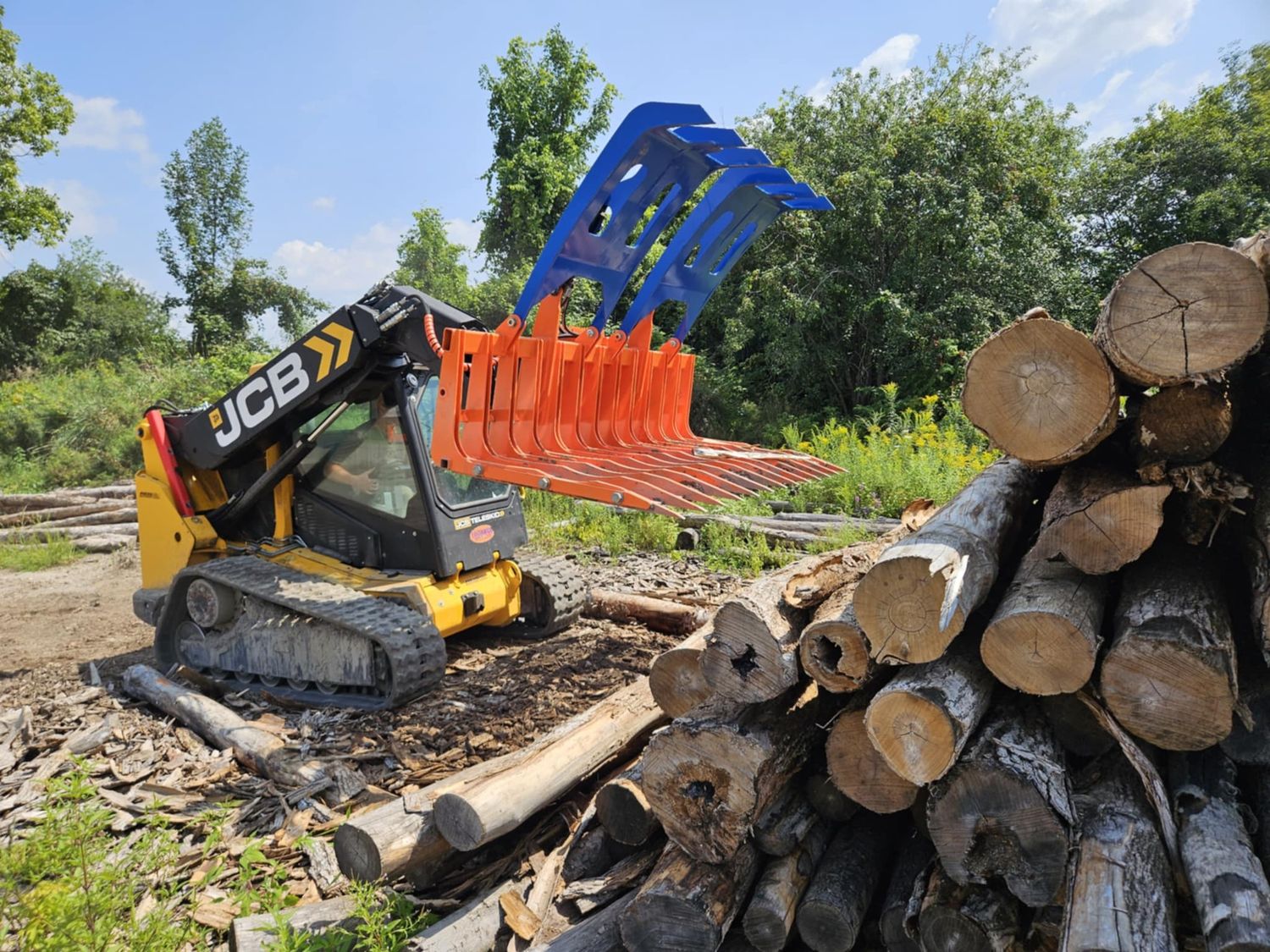 FG-96 96" Firewood/Log/Brush/Root Grapple