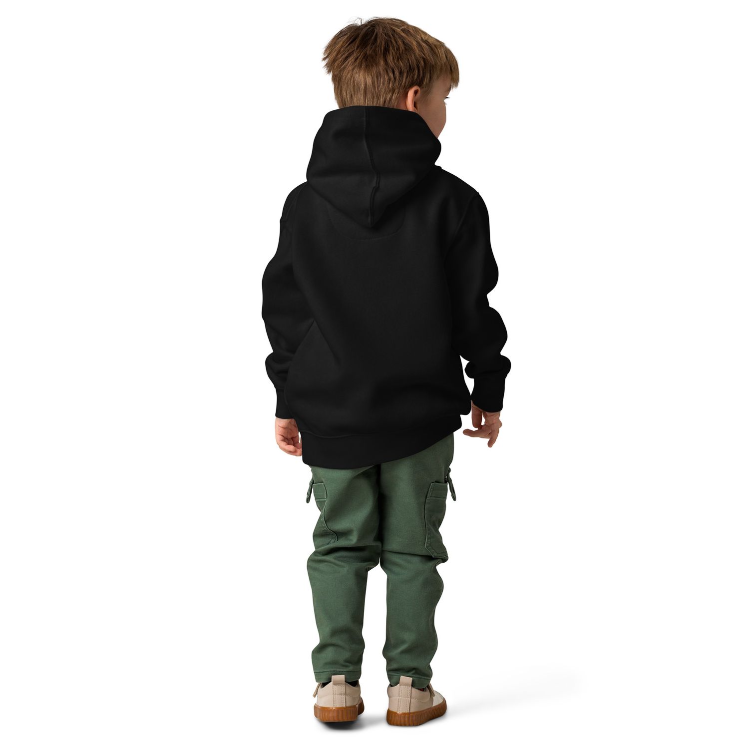 Toddler fleece hoodie full logo