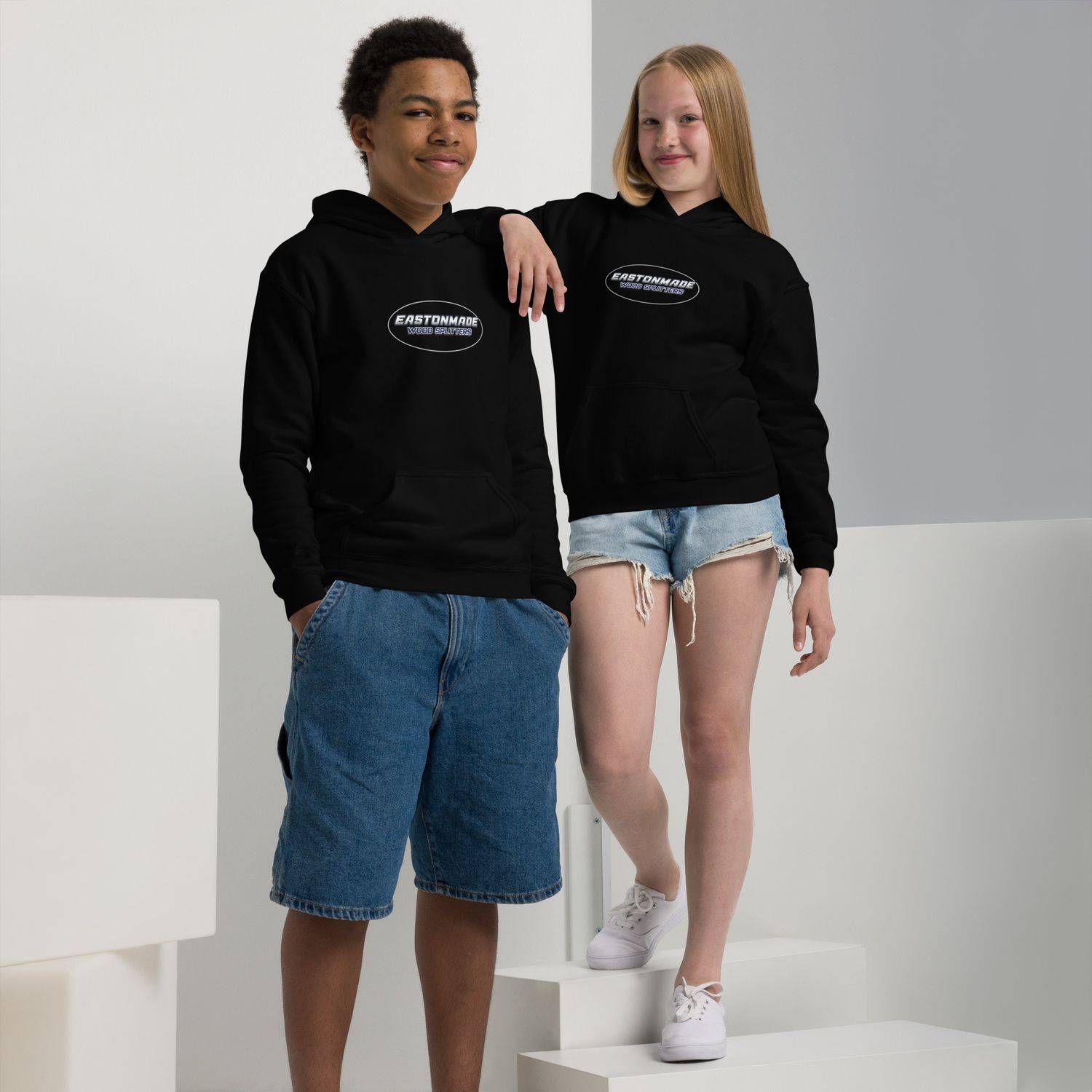 Youth  hoodie Shadow Logo