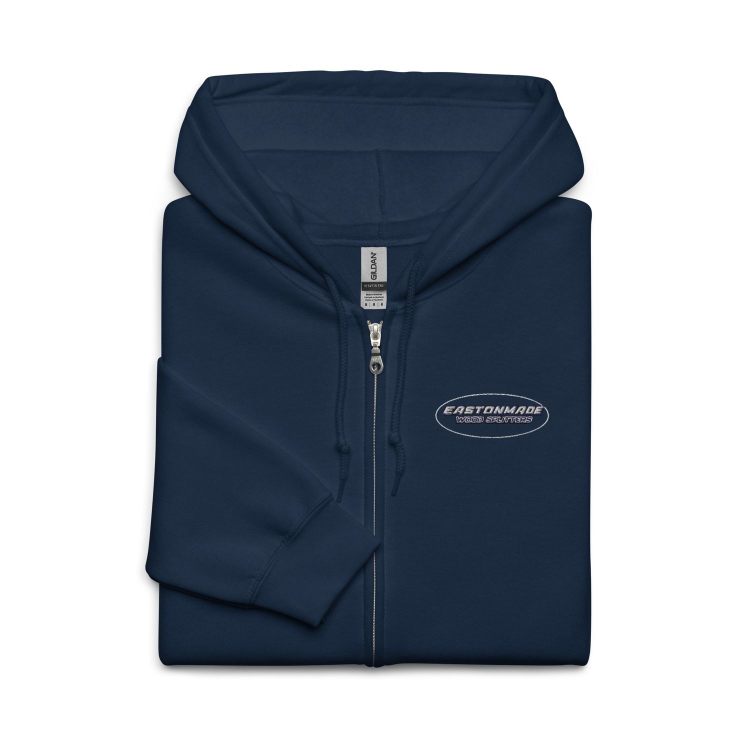 Eastonmade Unisex  zip hoodie shadow logo/ back