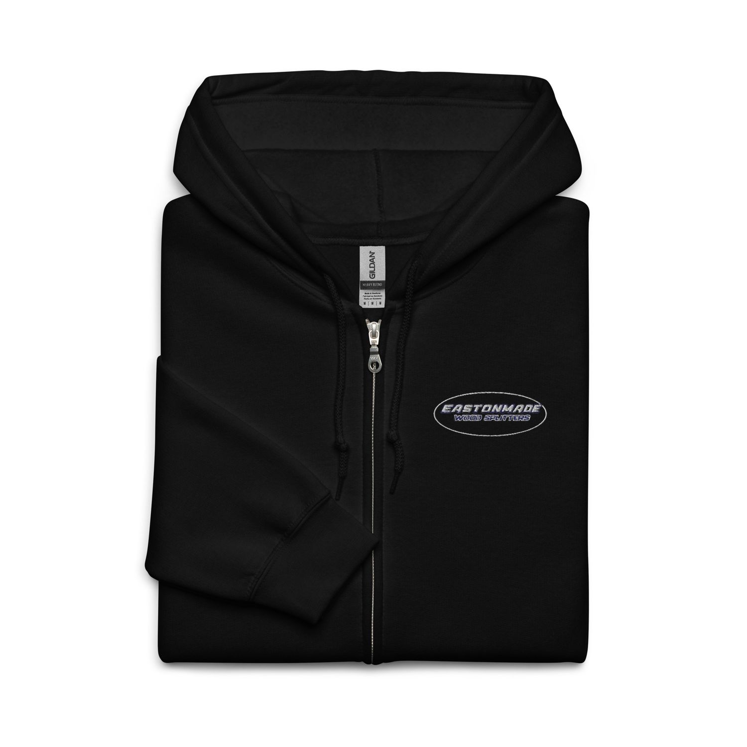 Eastonmade Unisex  zip hoodie shadow logo/ back