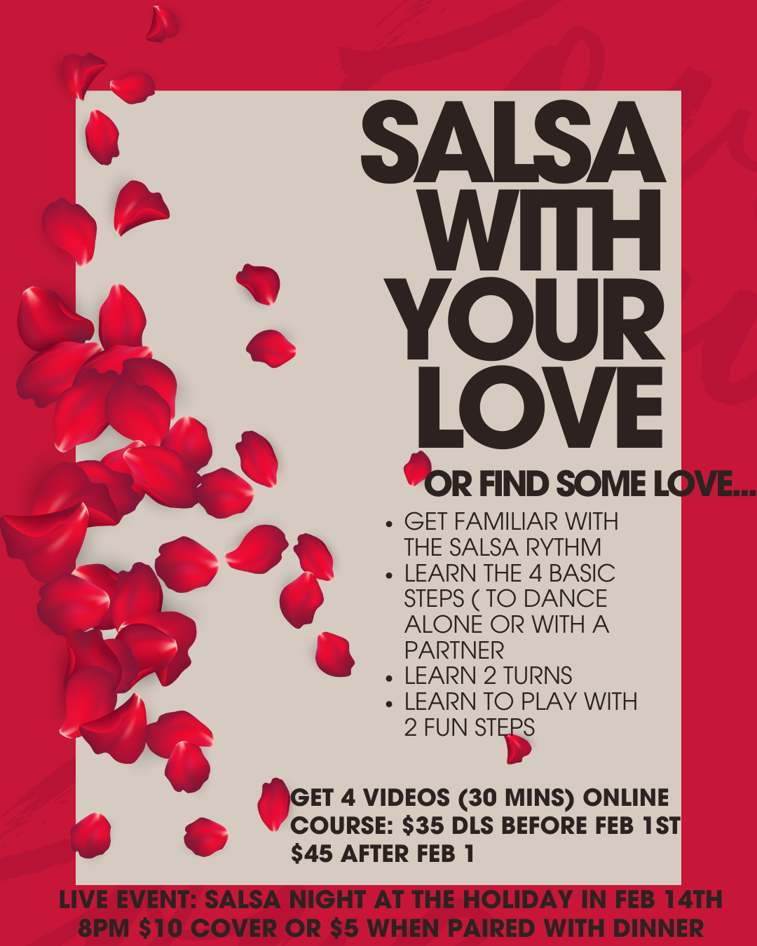 ONLINE SALSA WORKSHOP