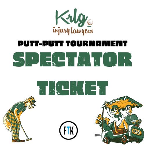 KRLG SPECTATOR TICKET