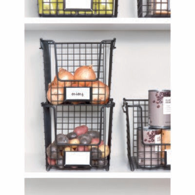 Stackable storage basket CLASSICO, Small