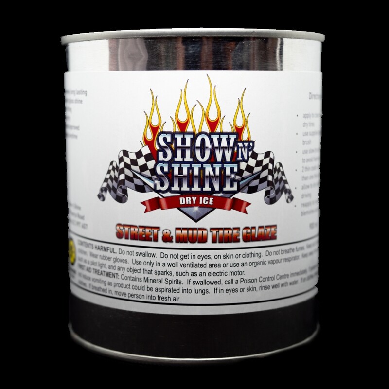 Dry Ice Tire Glaze