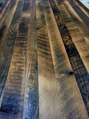 Reclaimed Oak Barn Wood Table Top (Only)