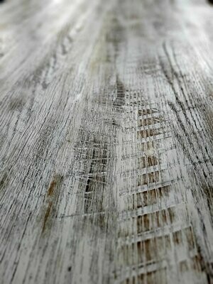 Reclaimed Oak Barn Wood White Wash Table Top (Only)