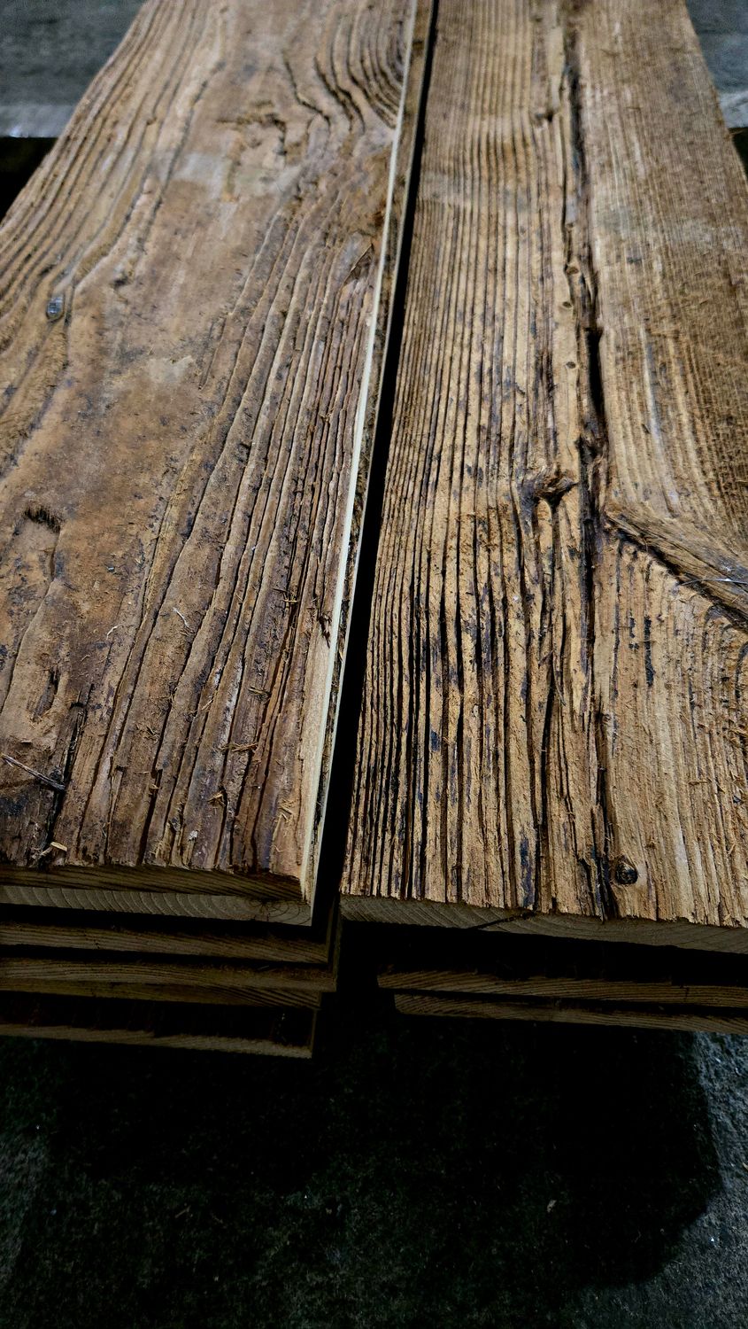 Reclaimed Mushroom Board - Milled Reclaimed Mushroom Board - Milled