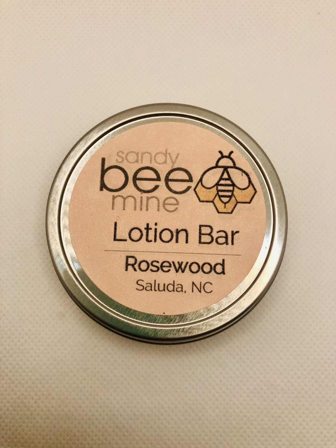Rosewood Hard Lotion Bar