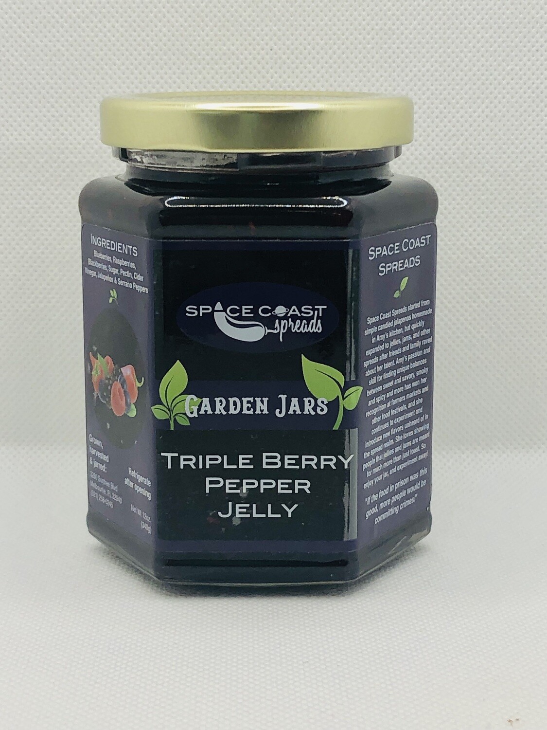 Triple Berry Pepper Jelly