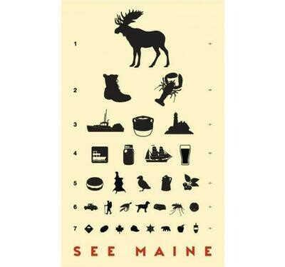 See Maine Print