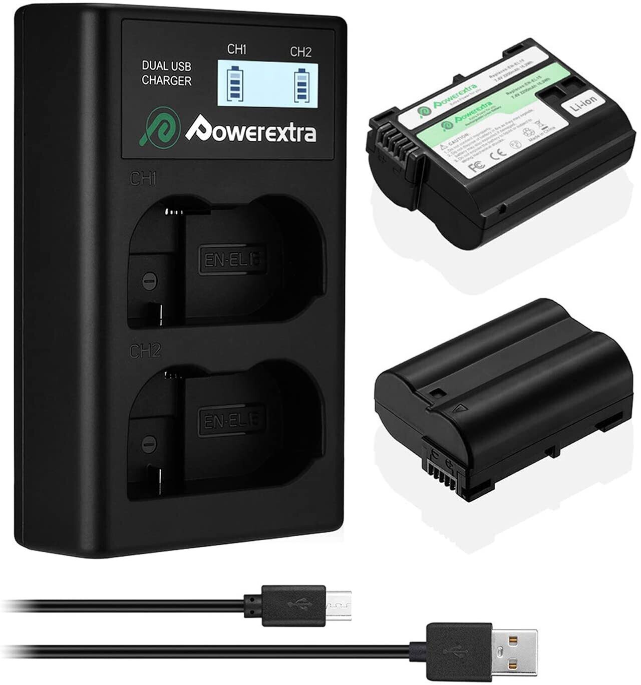 EN-EL15 2-Battery and Dual-Charger Kit