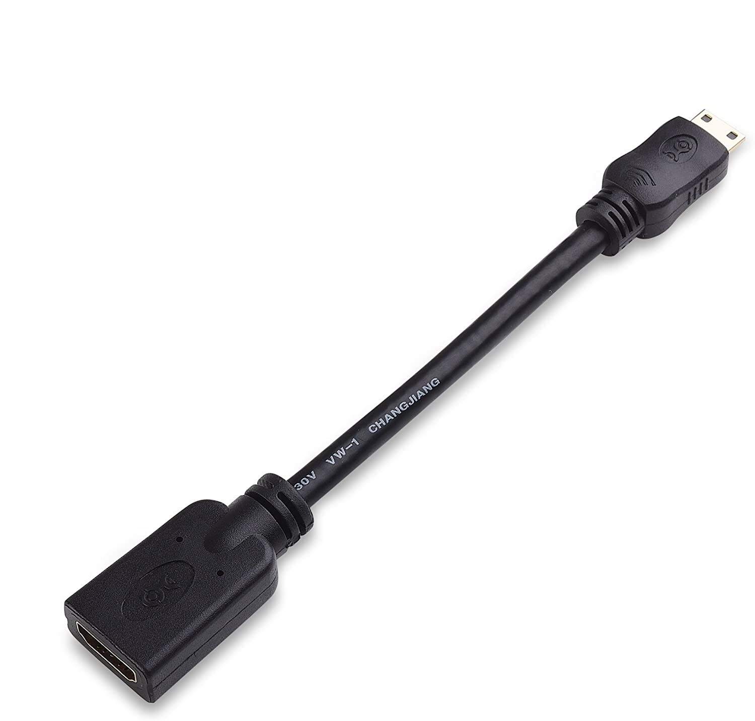 Mini HDMI to HDMI Adapter (Male to Female)