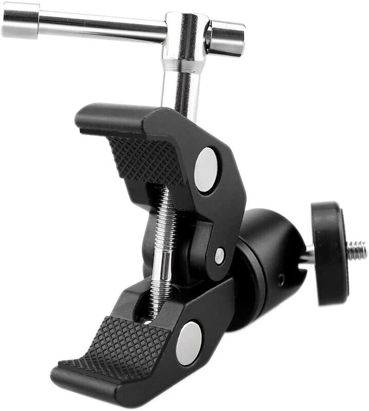 Super Clamp with 1/4-inch and 3/8-inch Threads