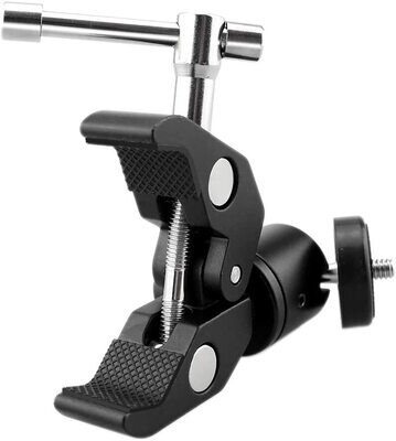 Super Clamp with 1/4-inch and 3/8-inch Threads