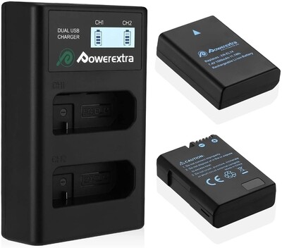 EN-EL14 2-Battery and Dual-Charger Kit
