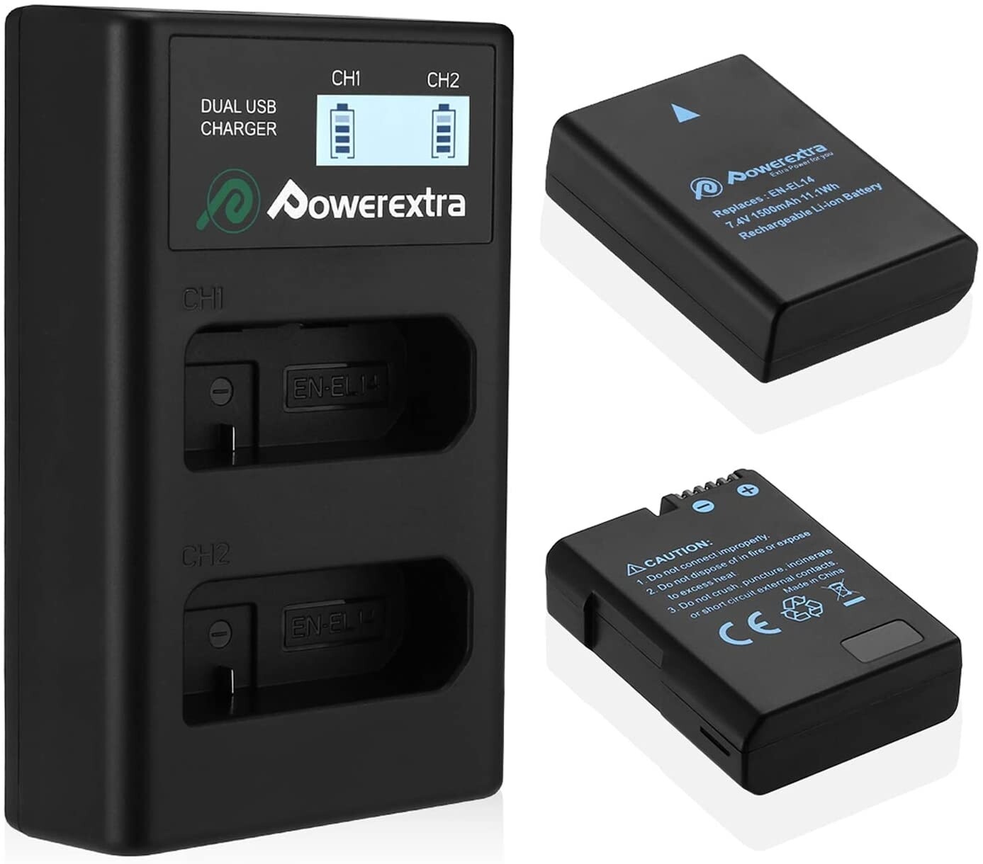 EN-EL14 2-Battery and Dual-Charger Kit