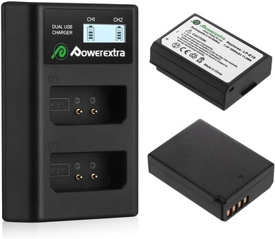 LP-E10 2-Battery and Dual-Charger Kit