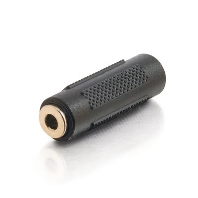 3.5mm Stereo Coupler/Gender Changer, 3.5mm Female to 3.5mm Female