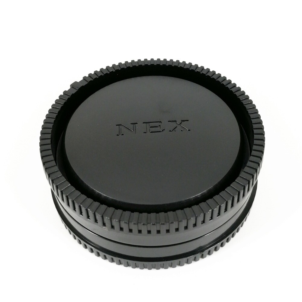 Body Cap and Rear Lens Cap - Sony E-mount