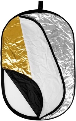  40x60-inch 5-in-1 Reflector/Diffuser Kit with Carrying Case