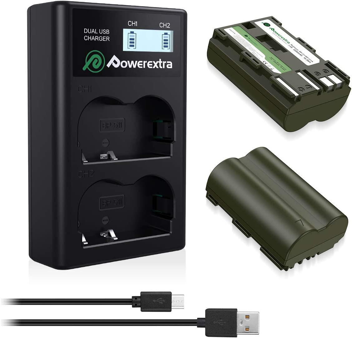 BP-511 2-Battery and Dual-Charger Kit