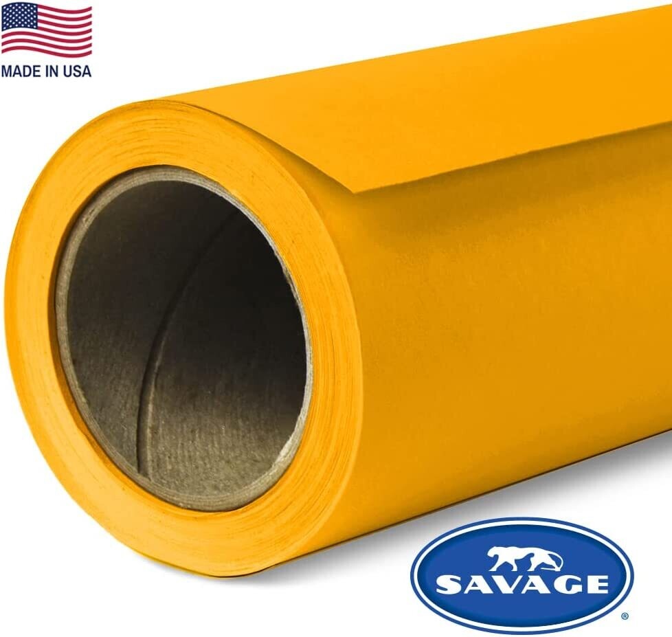 Marmalade, 107&quot; x 36&#39; Savage Seamless Backdrop Paper