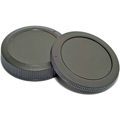 Body Cap and Rear Lens Cap - Canon RF Mount