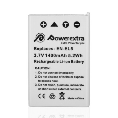 EN-EL5 Dual Replacement Battery and Charger Kit