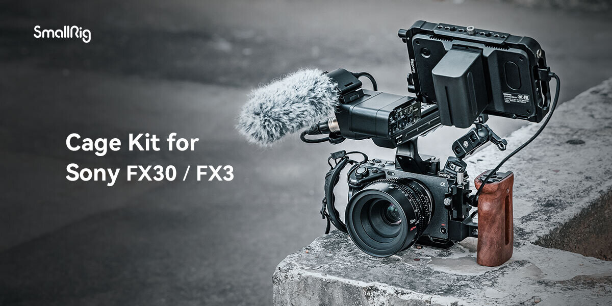 SmallRig Handheld Camera Cage Kit for Sony FX30 and FX3
