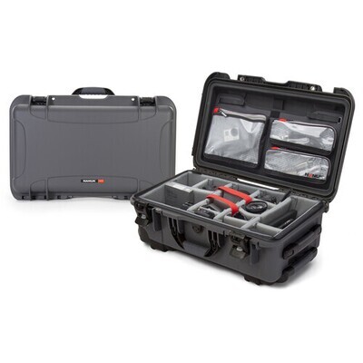 Nanuk 935 Wheeled Hard Utility Case with Padded Divider Insert &amp; Lid Organizer