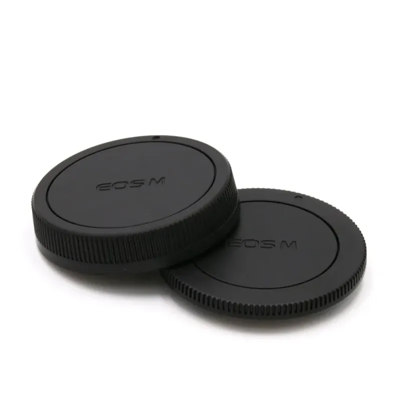 Body Cap and Rear Lens Cap - Canon EF-M Mount