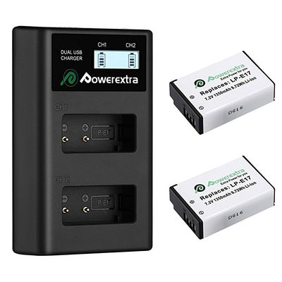 LP-E17 2-Battery and Dual-Charger Kit