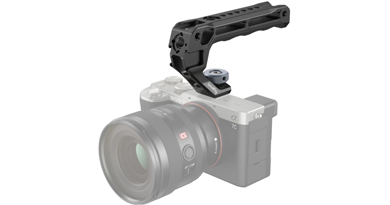 SmallRig Universal Top Handle with Cold Shoe