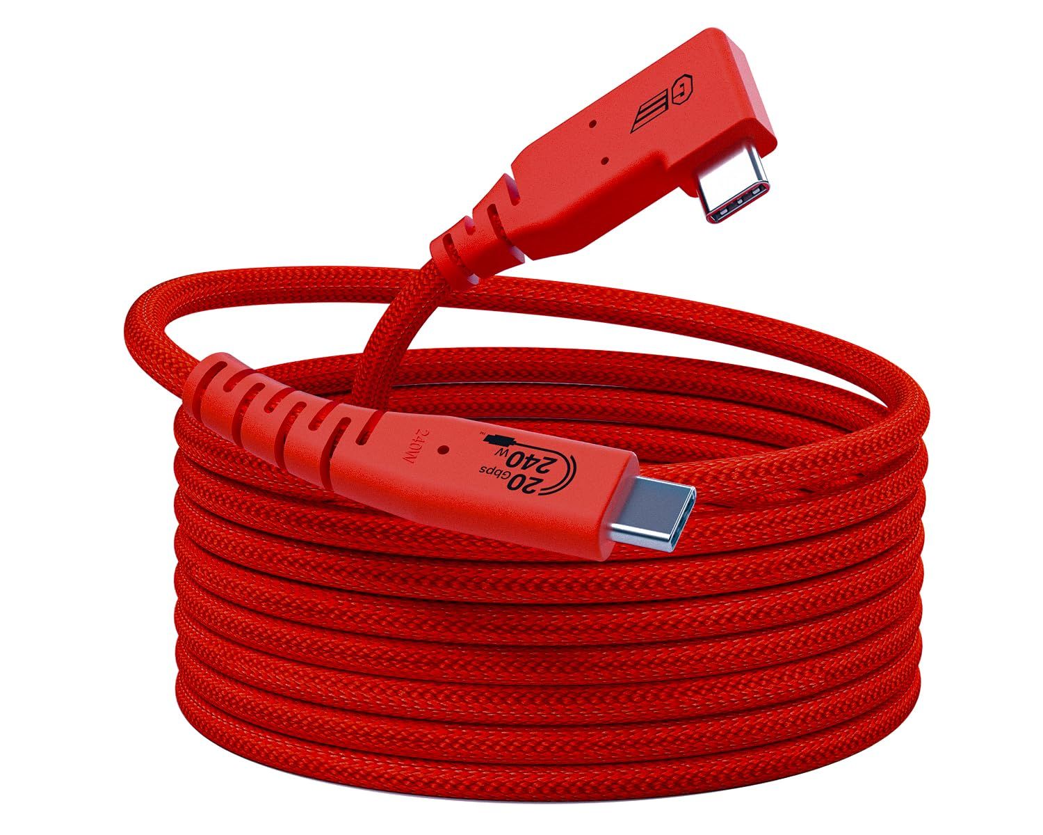 USB-C 15ft Tethering Cable With Right Angle Connection