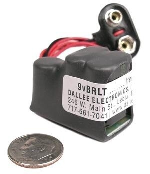 DALLEE #598---9v BRLT BATTERY