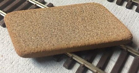 "BRIGHT BOY"  TRACK CLEANER;  rubber block abrasive "eraser".