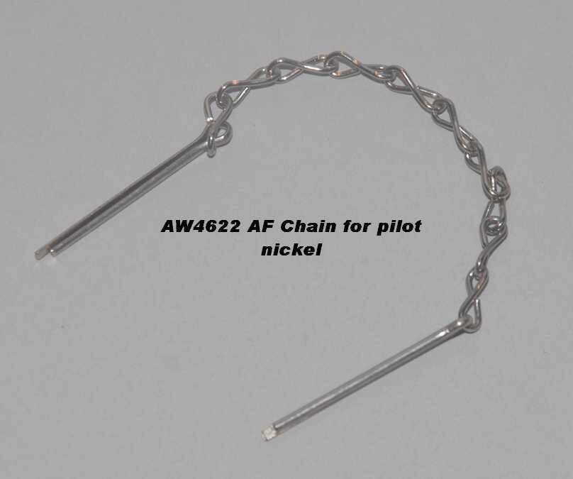 PILOT CHAIN , nickel, for Wide gauge steam pilot