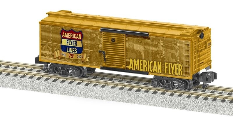 2119010 A.F. 75th ANNIVERSARY BOXCAR #19010; KC; NIB; 2021