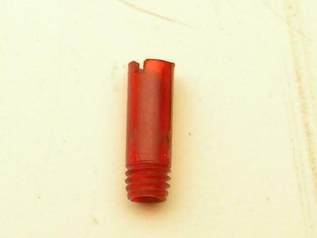SMOKE-TUBE INSERT, PA12A190; 9/16", red plastic