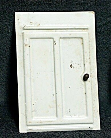 DOOR, sheet-metal freight door for MYSTIC Station