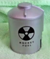CANISTERS: "ROCKET FUEL", (pair) for USAF 24574 flat car