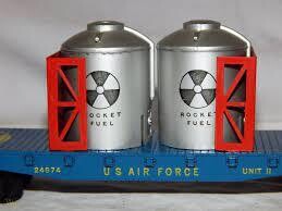 ROCKET FUEL LOAD (lettered), USAF (4 pcs) Canisters & bulkheads for 24574