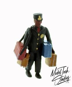 PORTER, with Luggage, painted;; MTS-FS435-P