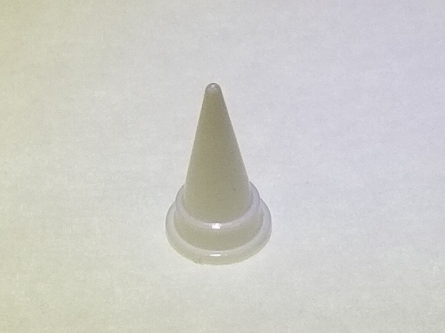 TURNPIKE TRAFFIC CONE (pair); WHITE; (repro)