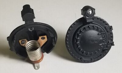 BOILER-FRONT, XA9476-L; 0-8-0; Late, pressure-rivet fit; with lens & light-socket, for 0-8-0
