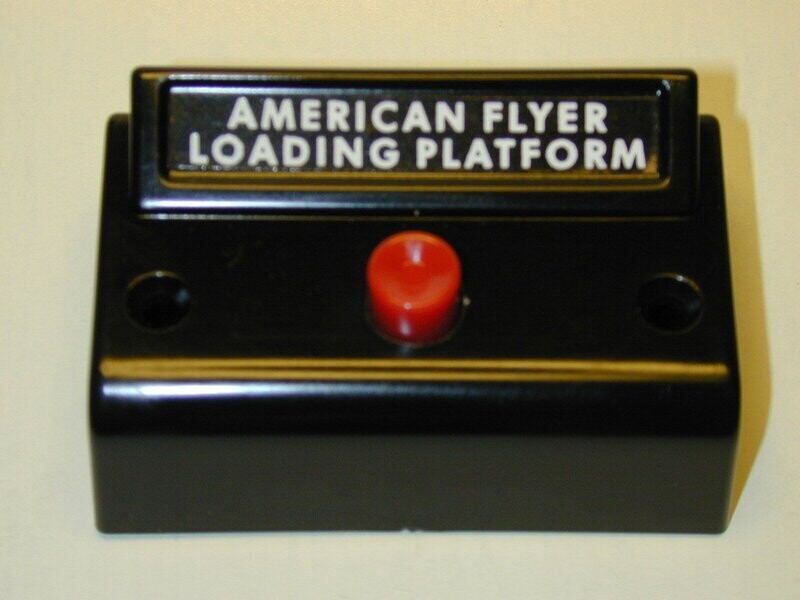 CONTROL-BUTTON, single "LOADING PLATFORM"